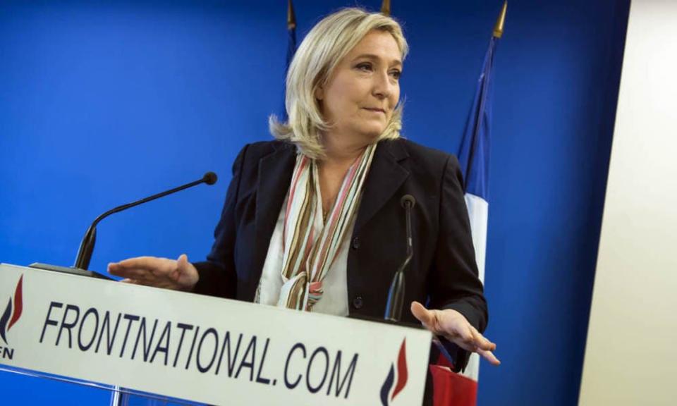 Marine Le Pen, présidente du Rassemblement national - Lionel Bonaventure - AFP