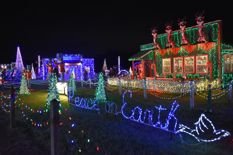 The Christmas Ranch in Morrow, Ohio, is open Nov. 17 to Dec. 23
