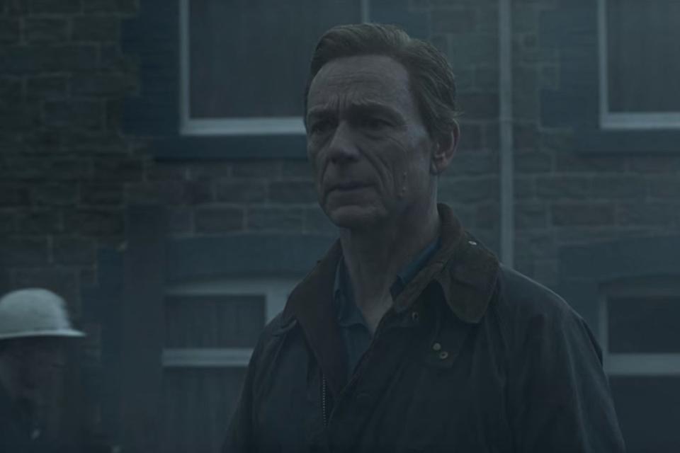 Empathy: Episode three also shows Snowdon responding to the tragedy (Netflix)