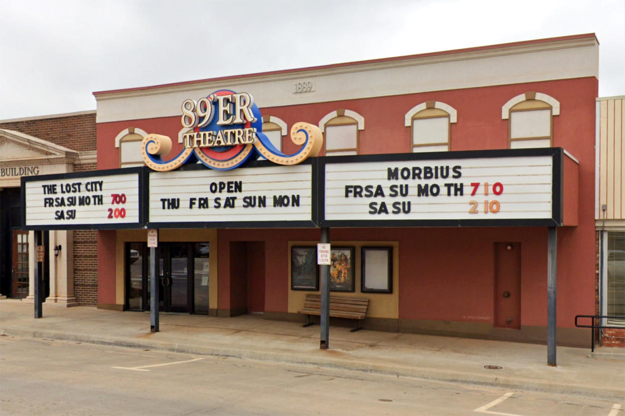 The 89er Theatre in Kingfisher, Okla. (Google Maps)