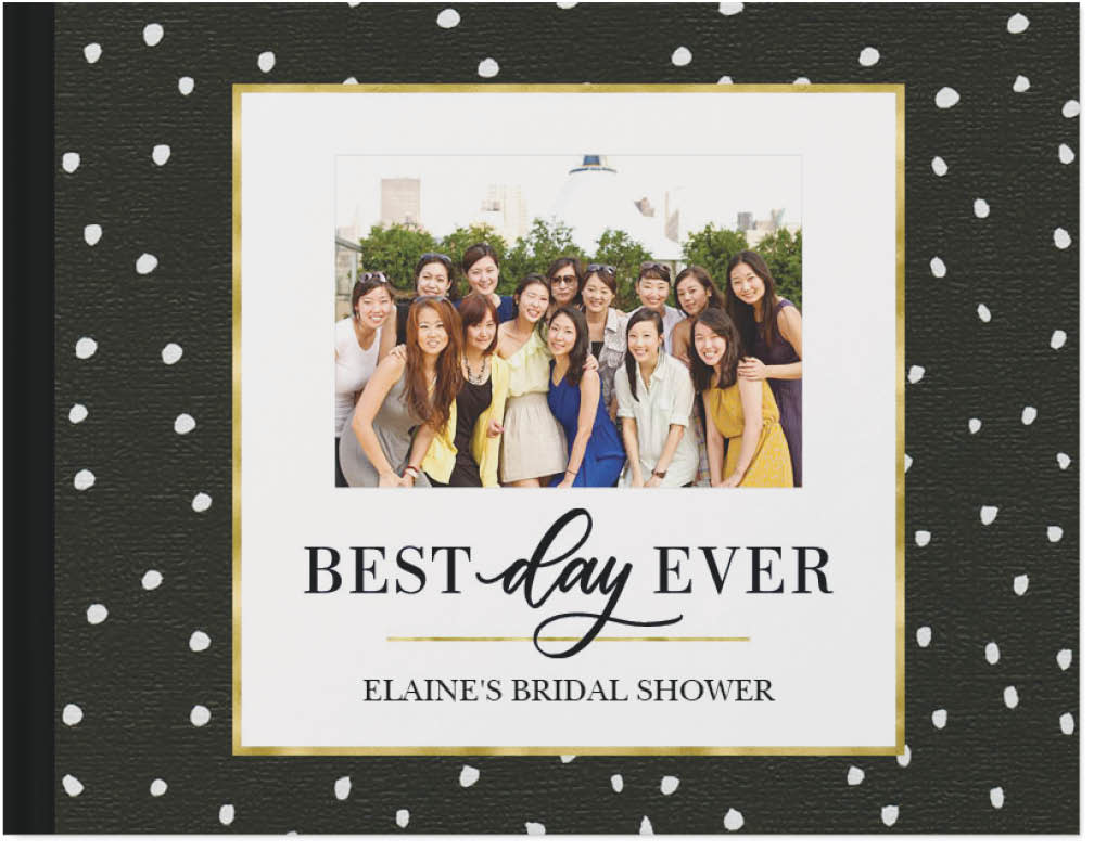 Customize any celebration with this fun photo book. (Photo: Shutterfly)