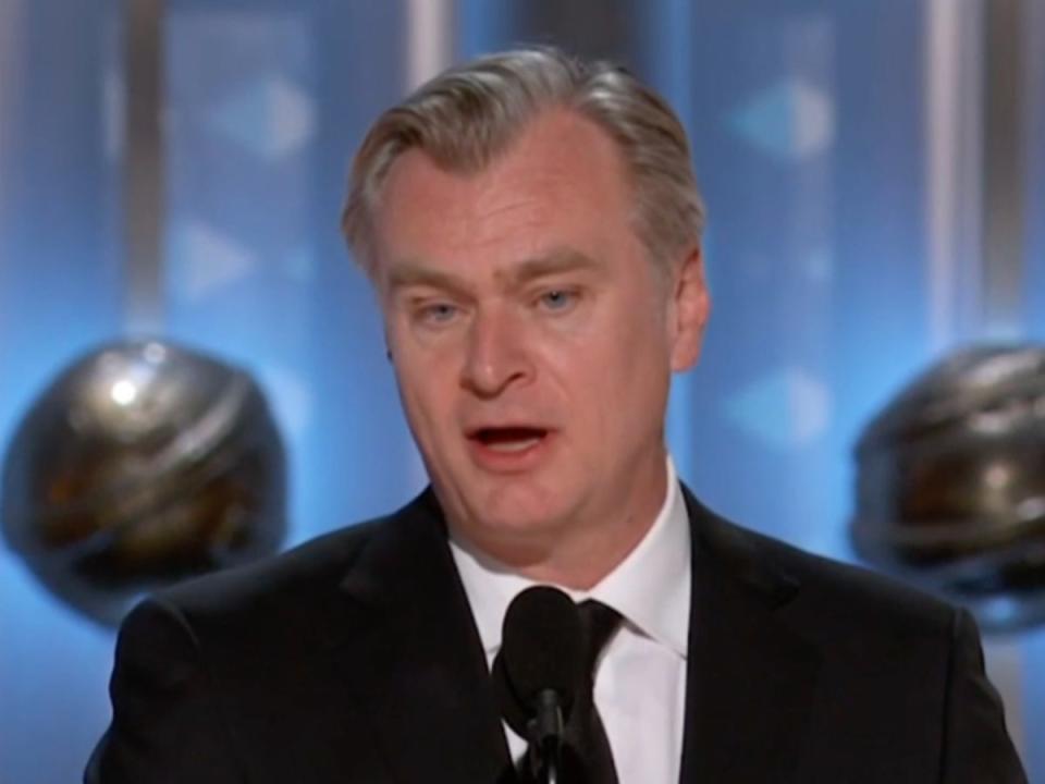 Christopher Nolan accepts Best Director at Golden Globes for ‘Oppenheimer’ (YouTube)