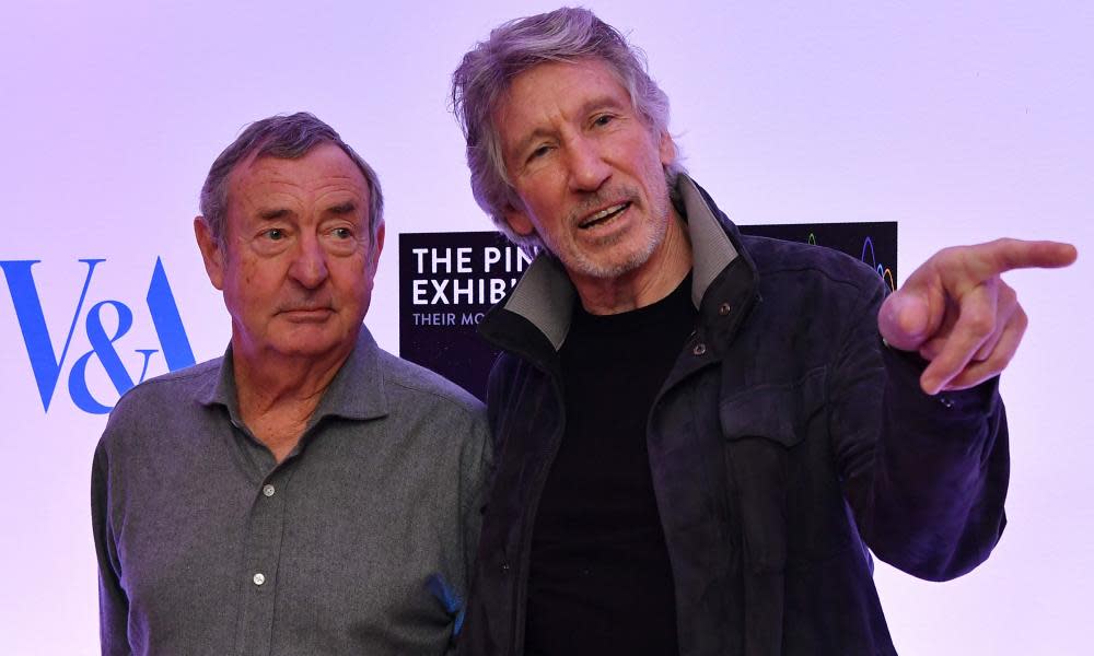 Nick Mason and Roger Waters