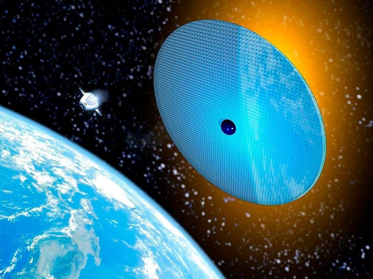 Giant space mirrors could reflect solar radiation away from Earth (SPL)