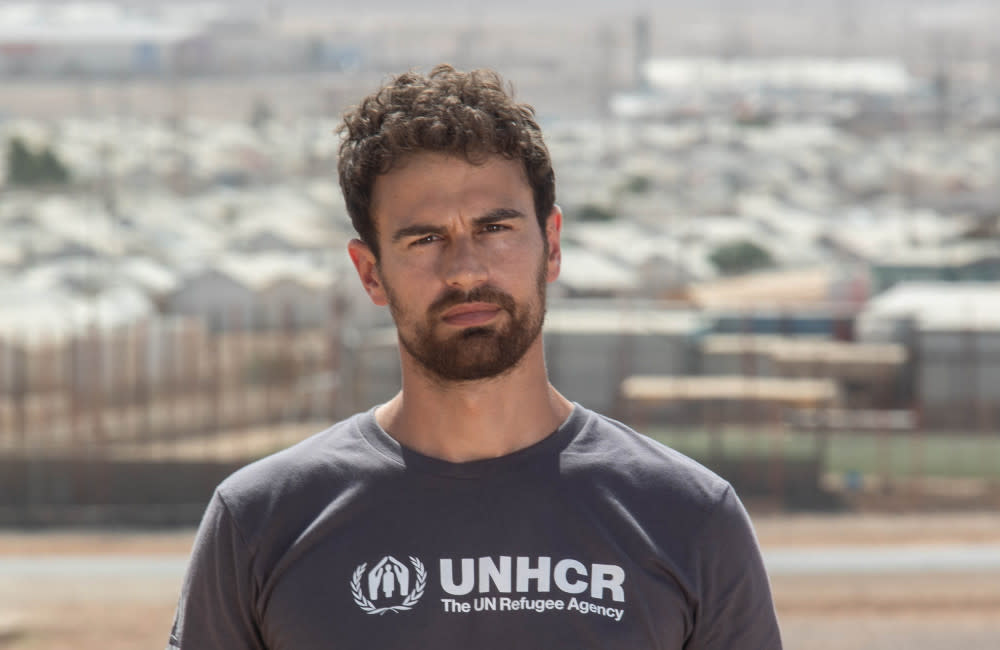 Theo James has been appointed Goodwill Ambassador to UNHCR  (photo courtesy UNHCR/ Andy Hall) credit:Bang Showbiz