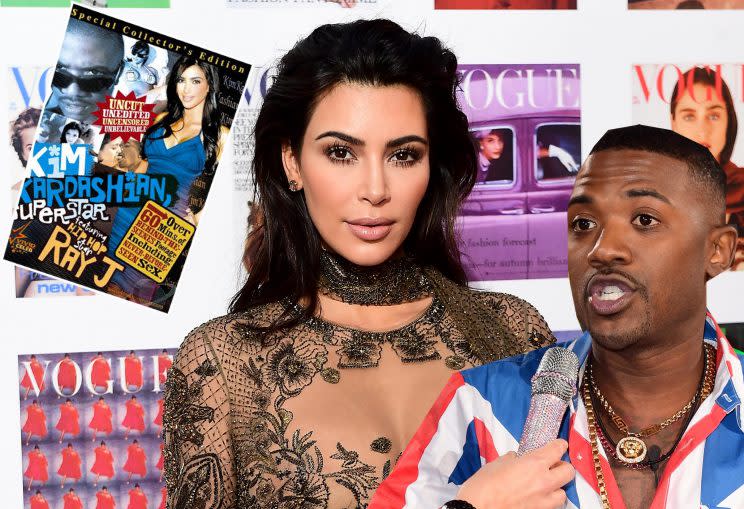 Kim Kardashian West and Ray J’s sex tape launched the reality TV star’s career (Photo composite: Ian West/PA)