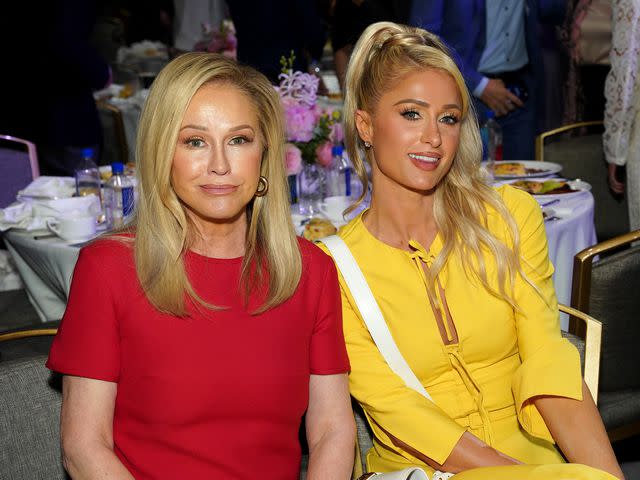 Presley Ann/The Hollywood Reporter/Getty Kathy Hilton and Paris Hilton attend The Hollywood Reporter 2022 Power 100 Women in Entertainment event