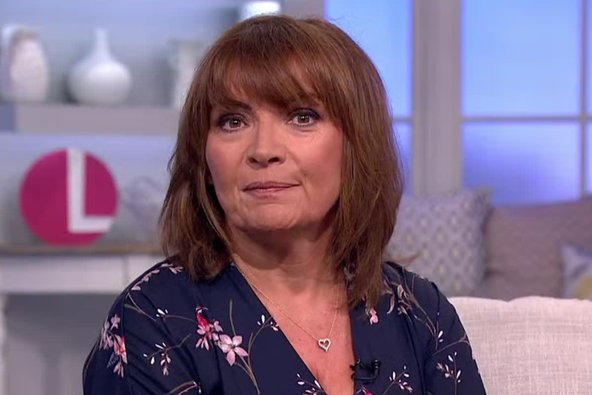 Axed: Lorraine was pulled from the schedule (ITV)