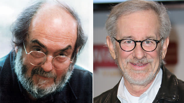 Stanley Kubrick and Steven Spielberg 