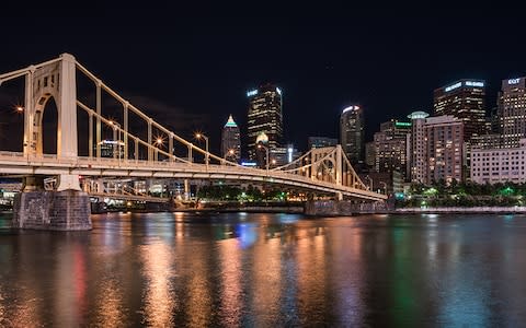 The Andy Warhol Bridge in Pittsburgh - Credit: Copyright 2016 Michael Lee/Michael Lee