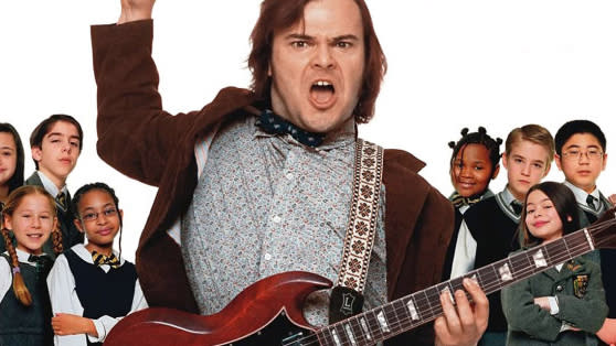 A promo shot for the movie School of Rock
