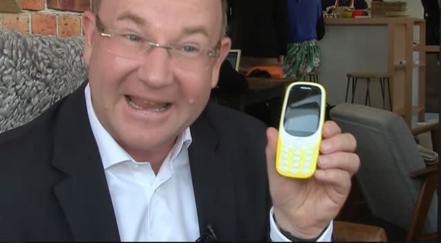 HMD Global President Florian Seiche said his company had heard the feedback and was investigating a 3g option for Australia. Photo: 7 News