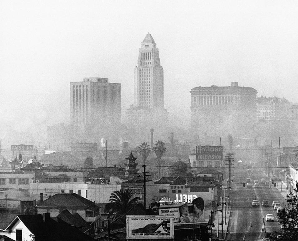 The Los Angeles skyline circa 1970. | Keystone-France/Gamma-Rapho—Getty Images
