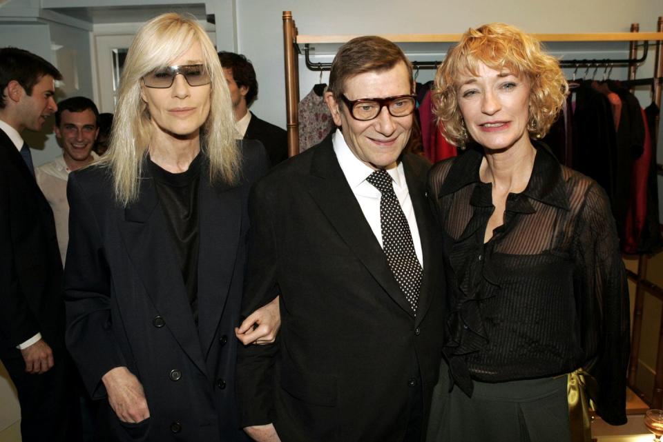 loulou de la falaise cocktail party paris fashion week