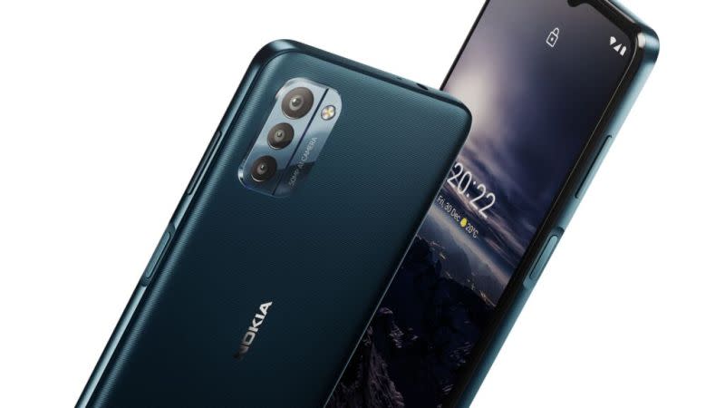 ▲Nokia G21 配備5050mAh電池，續航時間最高可達三天，更首度搭載口罩人臉解鎖功能。(圖／HMD Global提供)