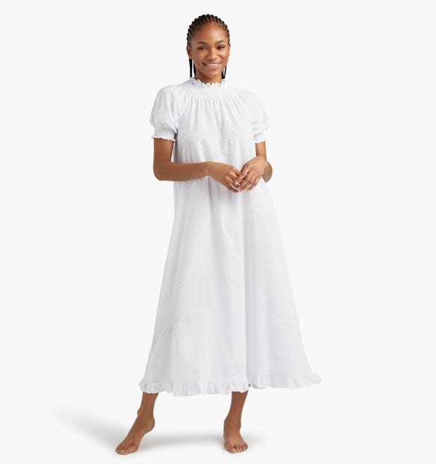 Hill House Home Caroline Nap Dress, $95, <a href="https://rstyle.me/+294YASUQuBcOzDf441m--A" rel="nofollow noopener" target="_blank" data-ylk="slk:available here;elm:context_link;itc:0;sec:content-canvas" class="link ">available here</a> (sizes XXS-XXL)