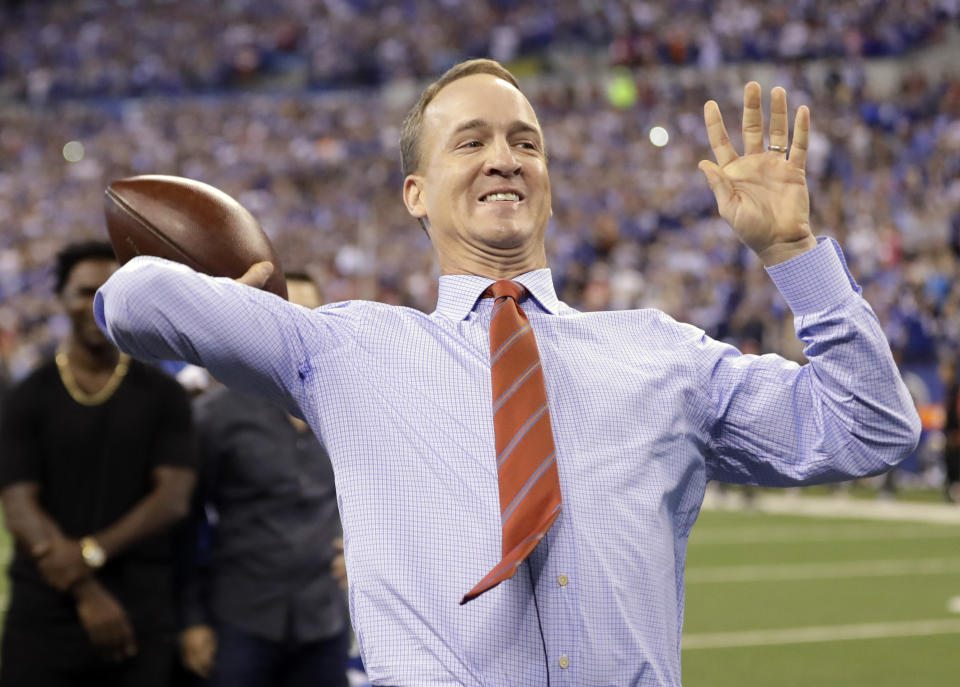 Peyton Manning cast a long shadow over the NFL from 1998-2015. (AP)