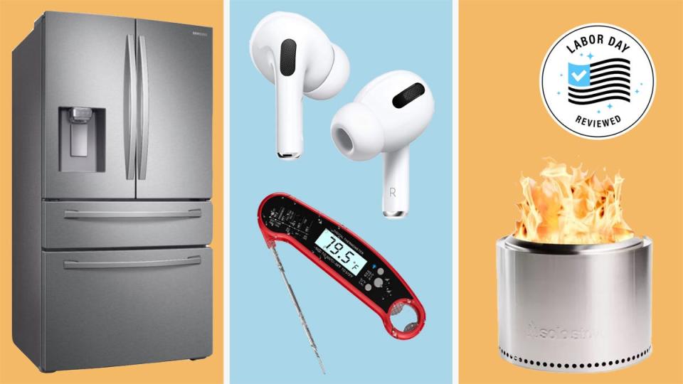 These ongoing Labor Day 2022 sales feature price cuts on earbuds, refrigerators and even portable fire pits.