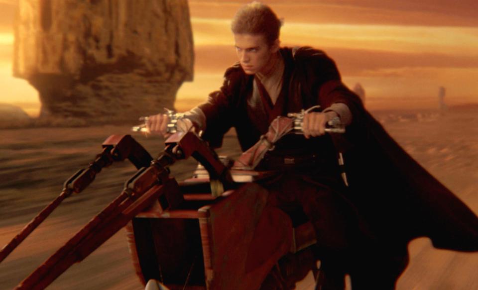 Hayden Christensen in Star Wars: Episode II — Attack Of The Clones