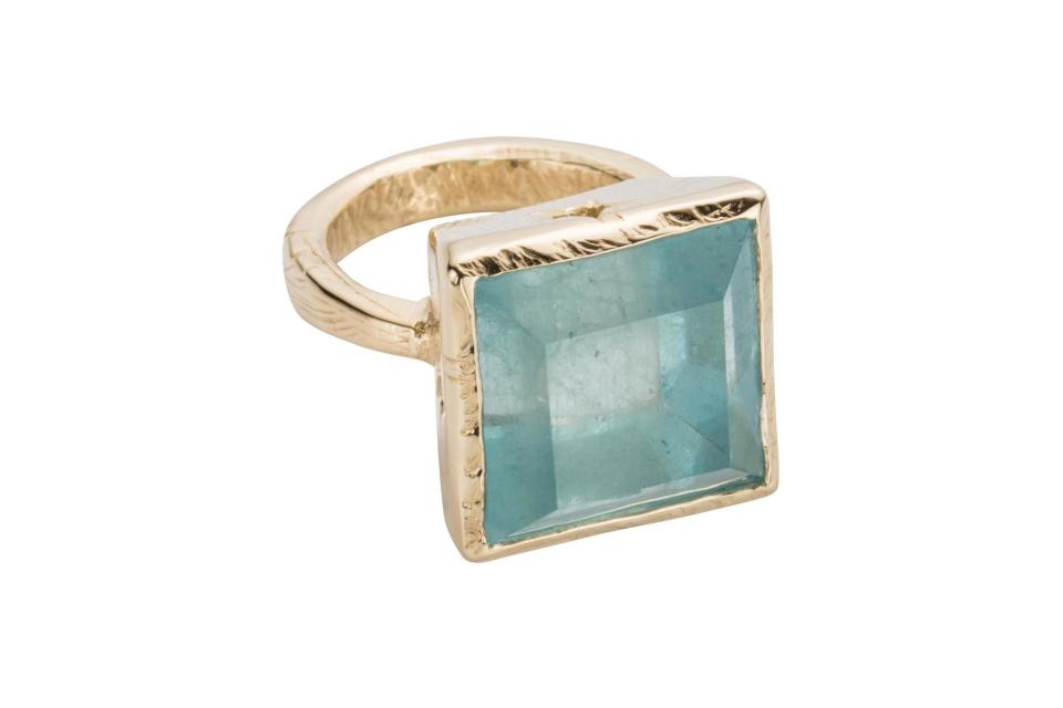 Daniella Draper THETIS Aquamarine Gold Ring