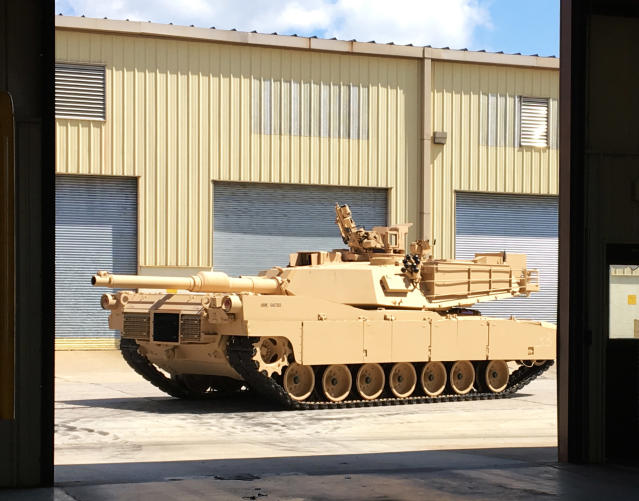 The one tool I didn't expect to find on the back of the Marine Corps' main  battle tank