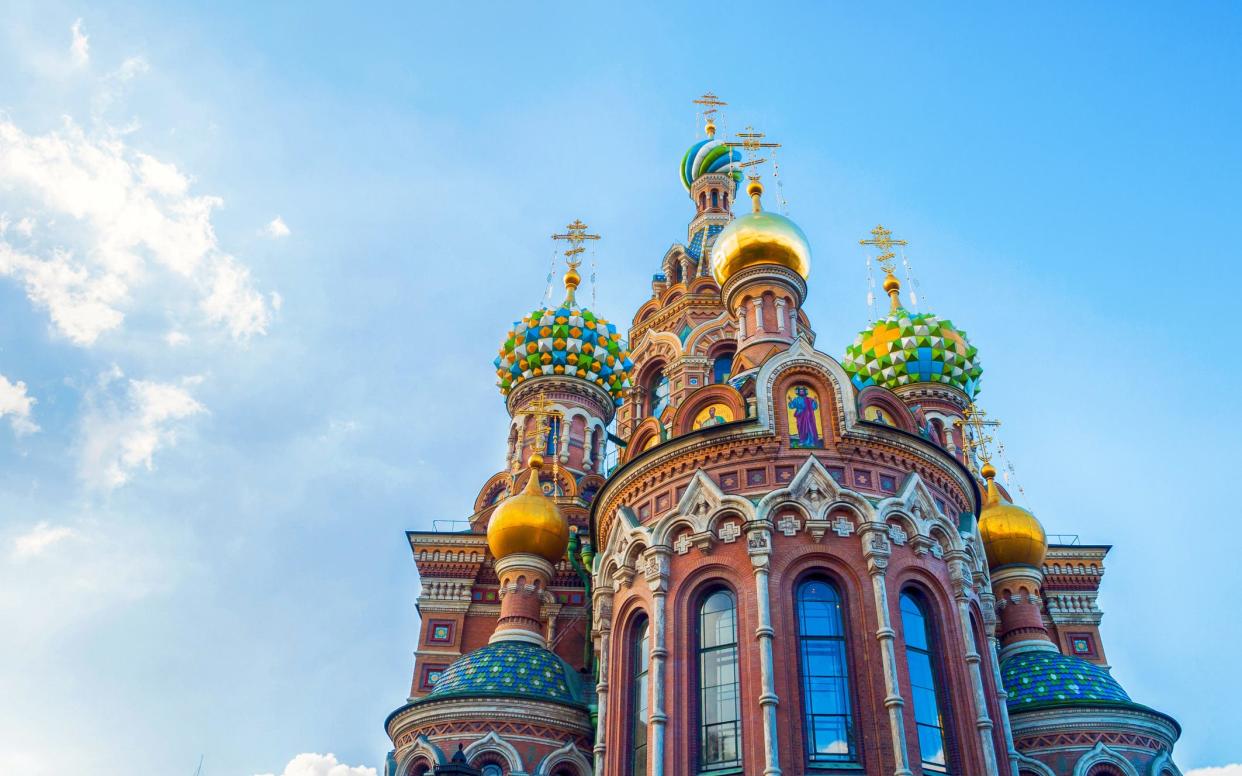 The Church of the Saviour on Blood, St Petersburg - istock