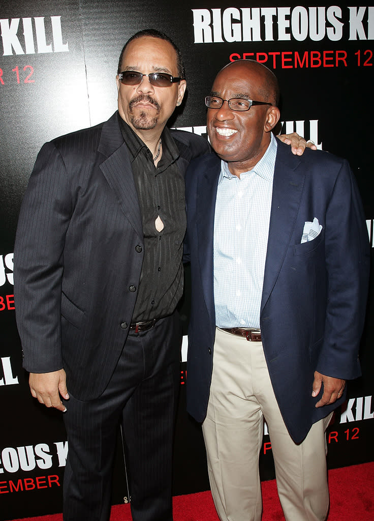 Righteous Kill NY Premiere 2008 Ice T Al Roker