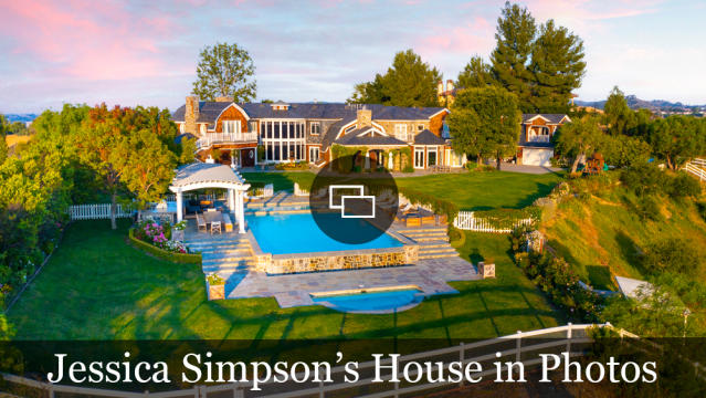 Jessica Simpson Puts Palatial Hidden Hills Mansion on the Market