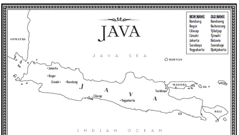 Java Island in Indonesia