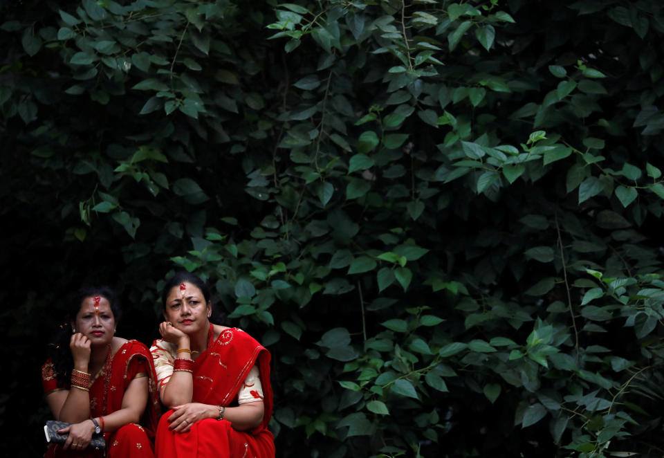 Teej festival in Kathmandu