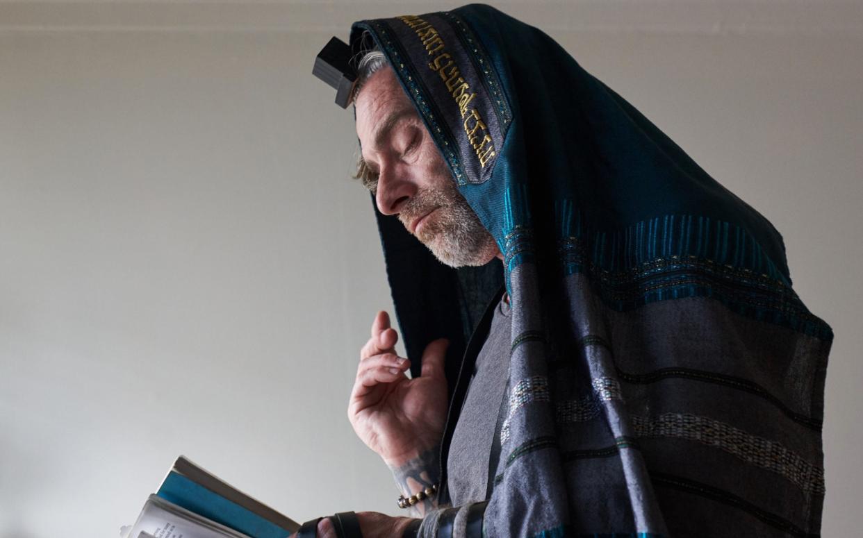 Frank Meeink, once a white supremacist gang leader, is now an observant Jew who studies the Torah