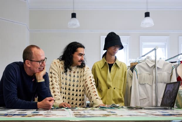 Fashion professionals visiting SCAD design students offering advice and mentorship.<p>Photo: Courtesy of SCAD</p>