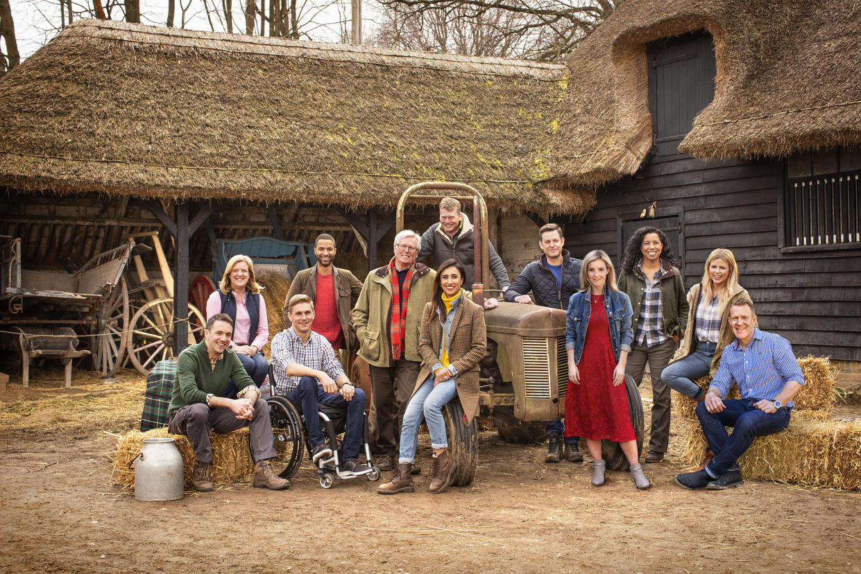 Countryfile's presenting line-up. (BBC)