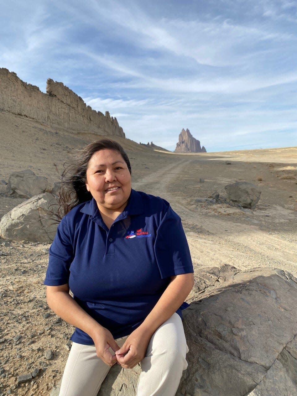 U.S. Army veteran Bernadine "Bernie" Tyler is the program lead of the Dine Naazbaa Partnership, a community initiative designed to connect with veterans and ensure access to quality resources and opportunities.