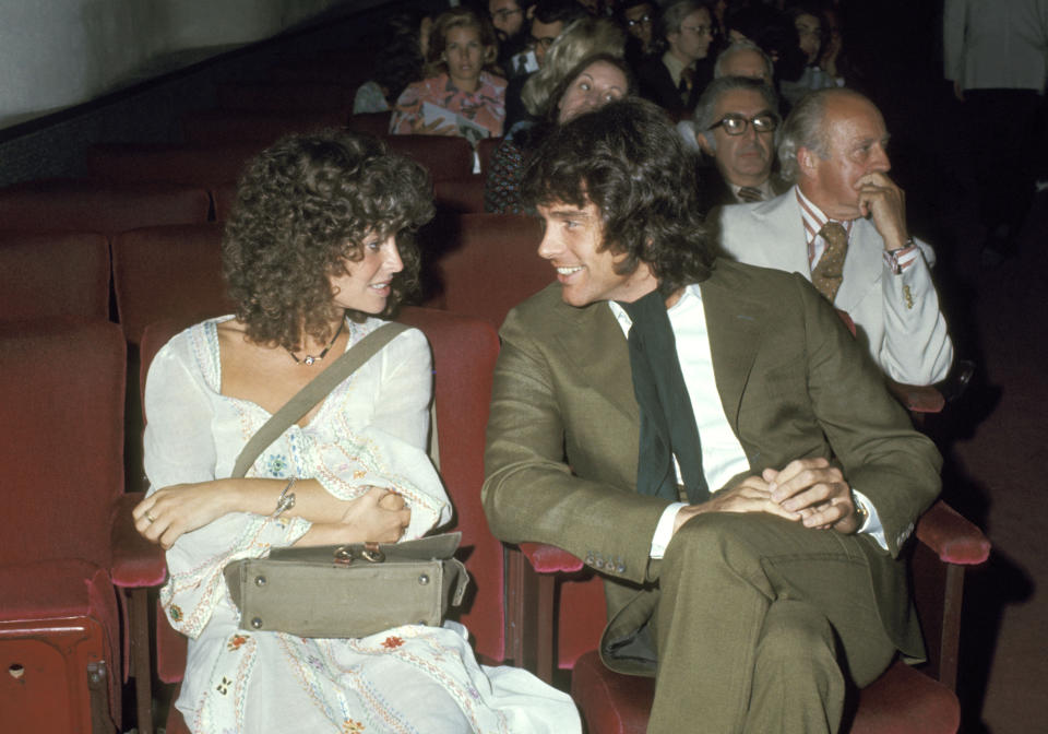 Warren Beatty and Julie Christie during 