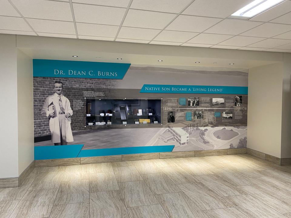 Dr. Dean C. Burns honored with Legacy Wall at McLaren Petoskey Campus