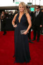 <b>Miranda Lambert</b><br> <b>Grade: B+</b><br> Miranda Lambert dared to strut her stuff in a black Roberto Cavalli design with a plunging neckline, despite CBS' infamous memo to Grammy attendees that they should not wear overtly racy attire. The Best Country Album nominee accessorized with big metallic earrings and bracelet and a matching clutch.