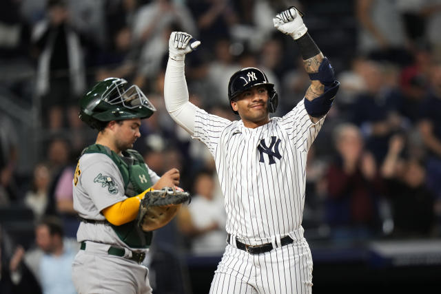 Kemp's tiebreaking home run in eighth lifts Athletics over Yankees