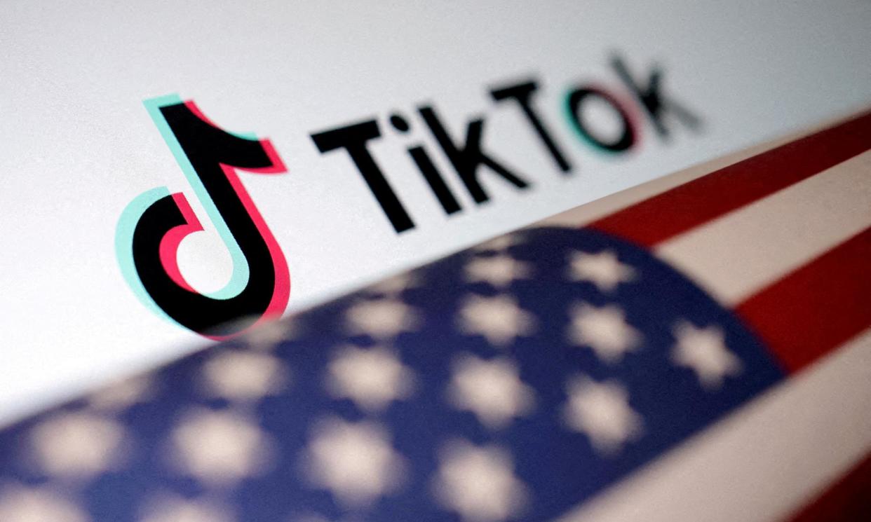 <span>Trump has joined social media platform TikTok.</span><span>Photograph: Dado Ruvić/Reuters</span>