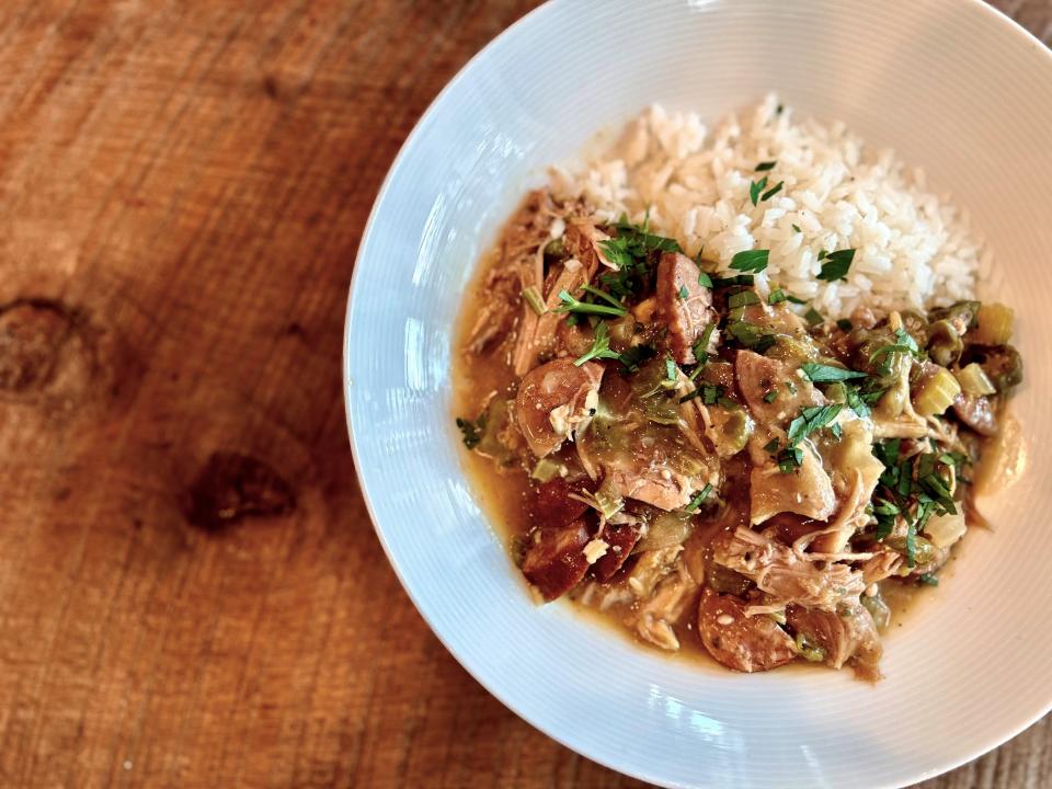 Gumbo is perfect meal to warm up with this fall.