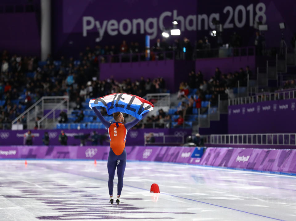 Es ist natürlich ein Niederländer: Gold über 1000 Meter für Kjeld Nuis.