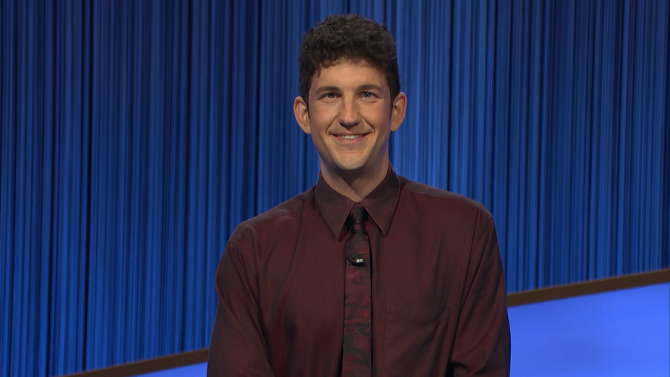 Matt Amodio is now the contestant with the second-most Jeopardy! wins. (Photo: ABC)