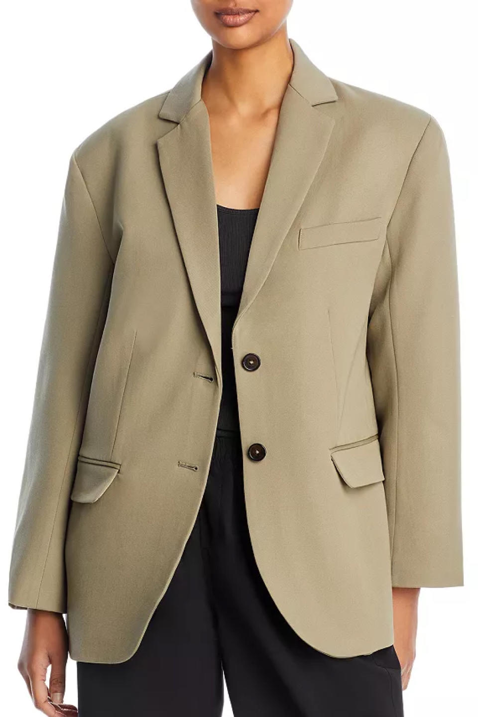 Anine Bing Quinn Wool Blazer