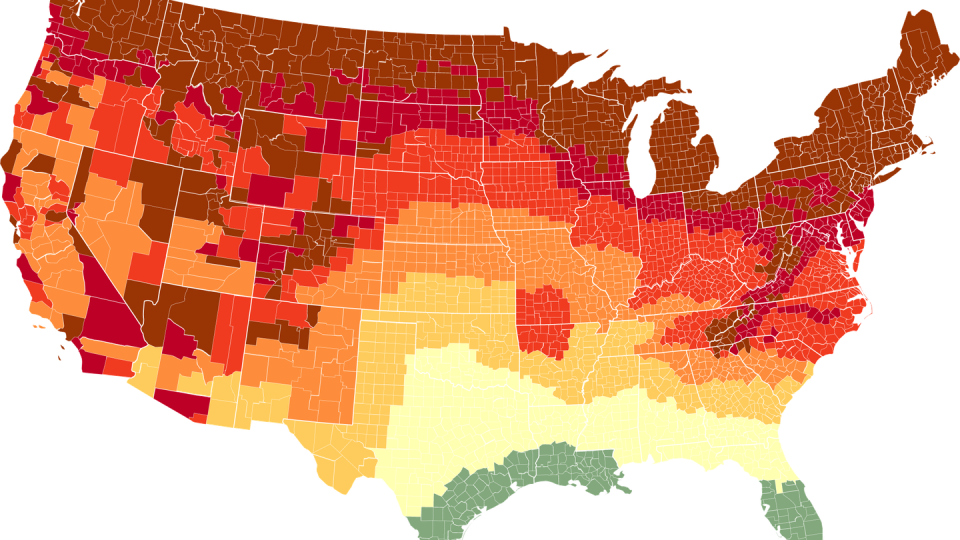 fall foliage map week seven