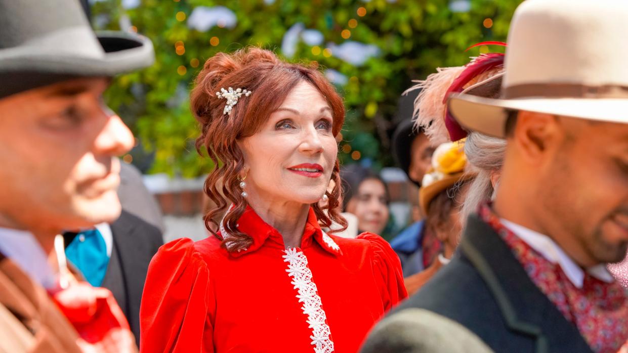 Marilu Henner in Hallmark Channel's new holiday movie "A Kismet Christmas."