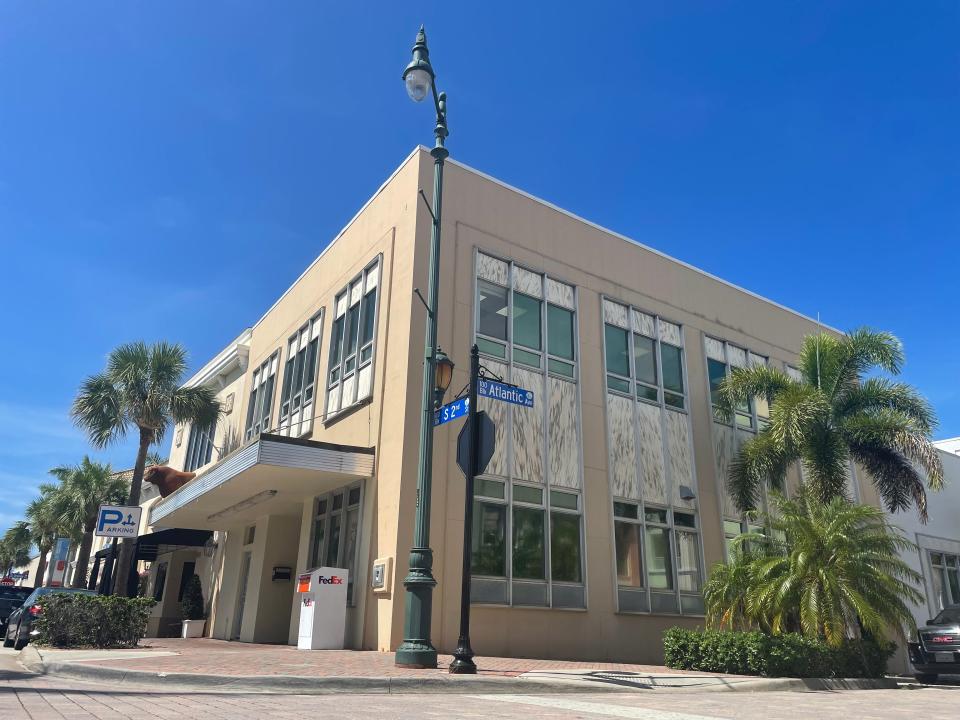 The new TCPalm newsroom in downtown Fort Pierce is on the second floor of the historic building on the corner of South Second Street and Atlantic Avenue.