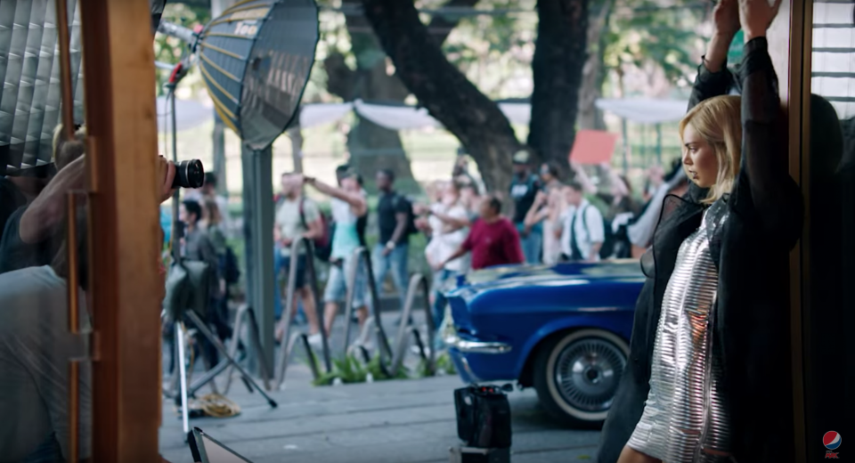 When Pepsi decided that a model and photographer would carry on with their shoot despite being in the middle of a protest