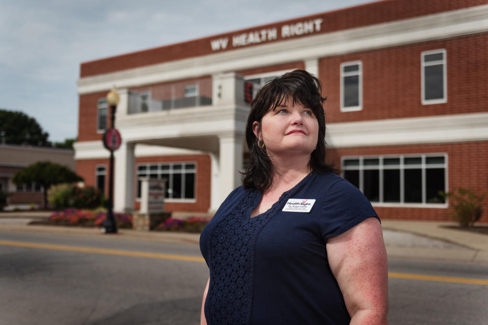 Dr. Angie Settle leads West Virginia Health Right, which has been instrumental in fighting hepatitis A on the ground in Charleston. (Photo: Craig Hudson for HuffPost)