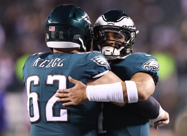 Jalen Hurts names Jason Kelce's return as the Eagles biggest offseason move