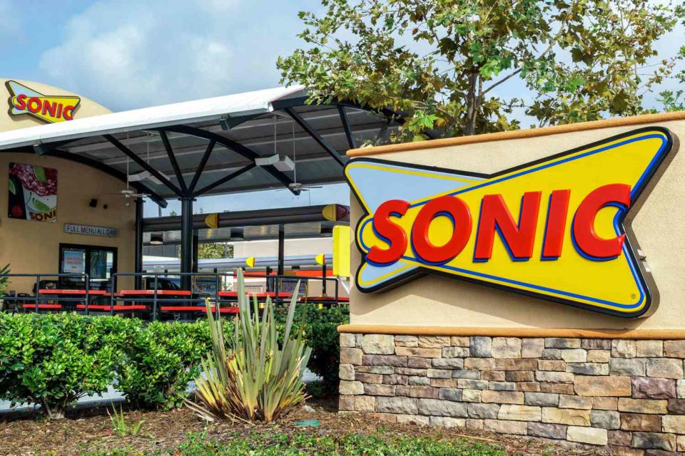 <p>Getty</p> Sonic is giving away free food to teachers and school staff all week